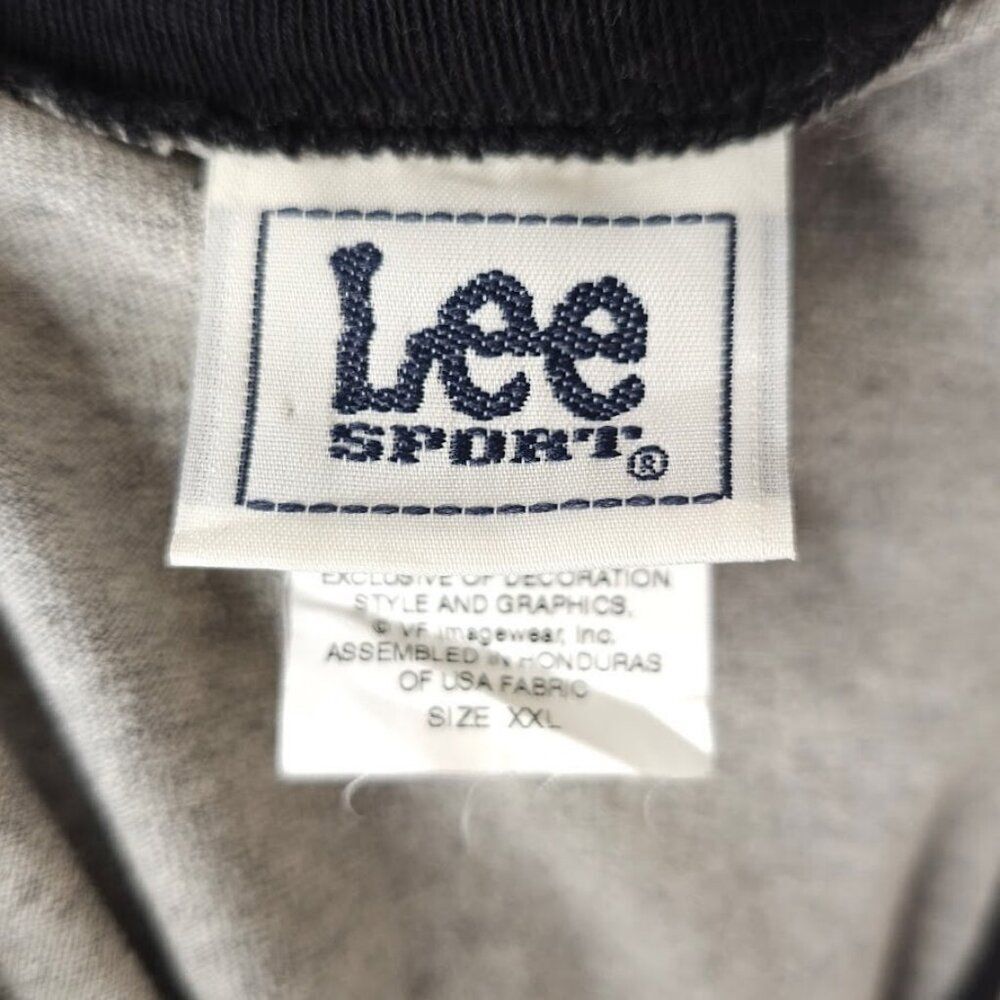 Vintage Chicago White Sox T Shirt Mens Size 2XL Y2K Gray MLB Baseball Raglan Tee - Picture 6 of 7